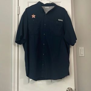 Colombia Navy blue Houston astros XXL